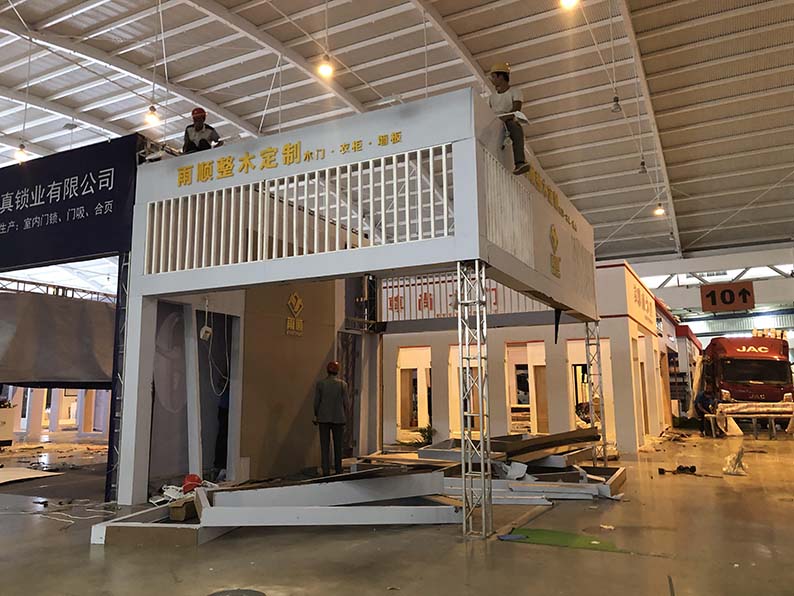 昆明門窗展臺制作搭建