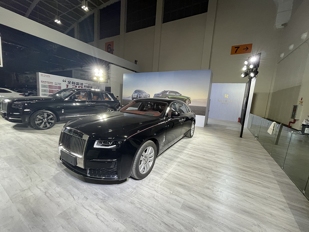 昆明車展-勞斯萊斯2021展臺